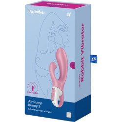 Satisfyer - Pompe  Air Bunny 2 Rose